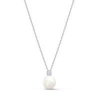 Swarovski Treasure Pearl Necklace, White, 5563288