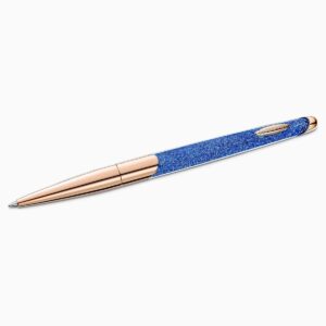 Στυλό Swarovski Crystalline Nova, Μπλε, Επιχρυσωμένο σε Ροζ-Χρυσαφί Απόχρωση, 5534319