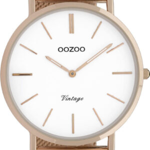 Γυναικείο Ρολόι Ρόζ Χρυσό OOZOO C9916