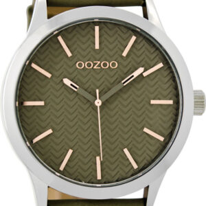 Αντρικό Ρολόι Χακί OOZOO C9010