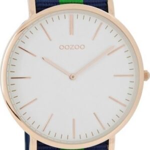 Αντρικό Ρολόι Μπλέ OOZOO C6928