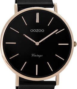 Γυναικείο Ρολόι Μαύρο OOZOO C8869