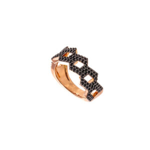 Γυναικείο Δαχτυλίδι Ρόζ Χρυσό OXETTE 04Χ15-00151