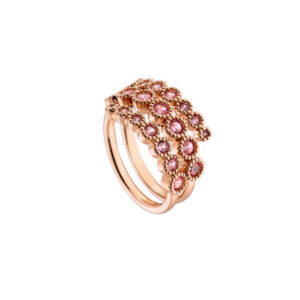 Γυναικείο Δαχτυλίδι Ρόζ Χρυσό OXETTE 04X15-00168