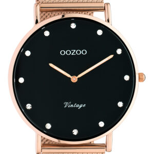 Γυναικείο Ρολόι Ρόζ Χρυσό OOZOO C20239