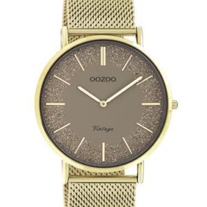 Γυναικείο Ρολόι Χρυσό OOZOO C10884