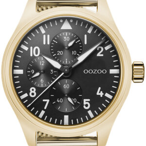 Αντρικό Ρολόι Χρυσό OOZOO C10959