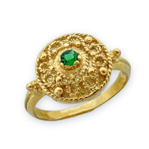 Δαχτυλίδι Χρυσό Βυζαντινό 9Κ