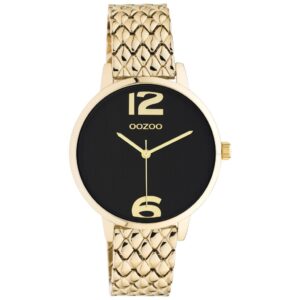 OOZOO Timepieces Gold Stainless Steel Bracelet C11022