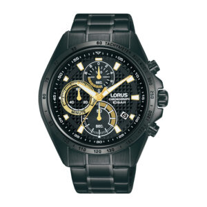 Αντρικό Ρολόι Μαύρο LORUS RM359HX-9