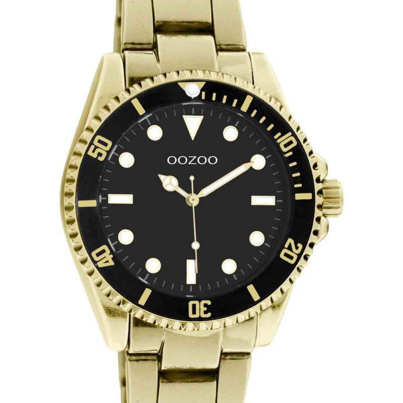 Ανδρικό ρολόι OOZOO Timepieces C10979 με χρυσό μπρασελέ