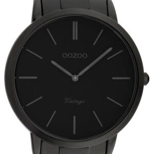 OOZOO Vintage Black Stainless Steel Bracelet C20025