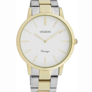 Γυναικείο ρολόι OOZOO Timepieces C20098 με ασημί μπρασελέ